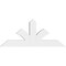 Ekena Millwork Richland Architectural Grade PVC Gable Bracket, 60"W x 25"H x 4"D x 6"F, 10/12 Pitch GBP060X25X0406RIC00 - alternate 2